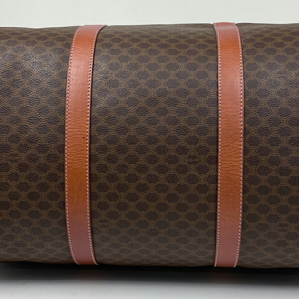 Celine Macadam Boston bag handbag travel canvas brown - Picture 2 of 6
